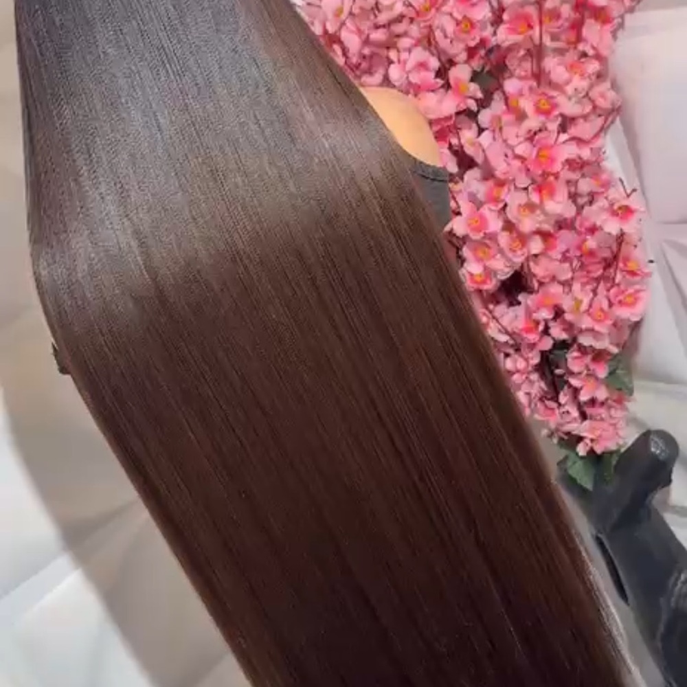 Sleek Brown Hair Extension